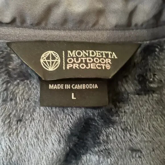 NWT Mondetta Project Long Softshell Hooded Jacket Sz L Woman's - Picture 6 of 7